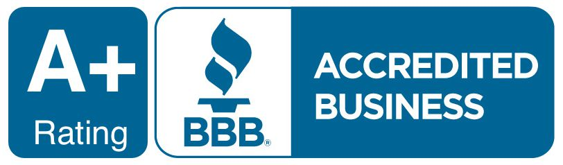 BBB-Accredited Business, A+ Rating